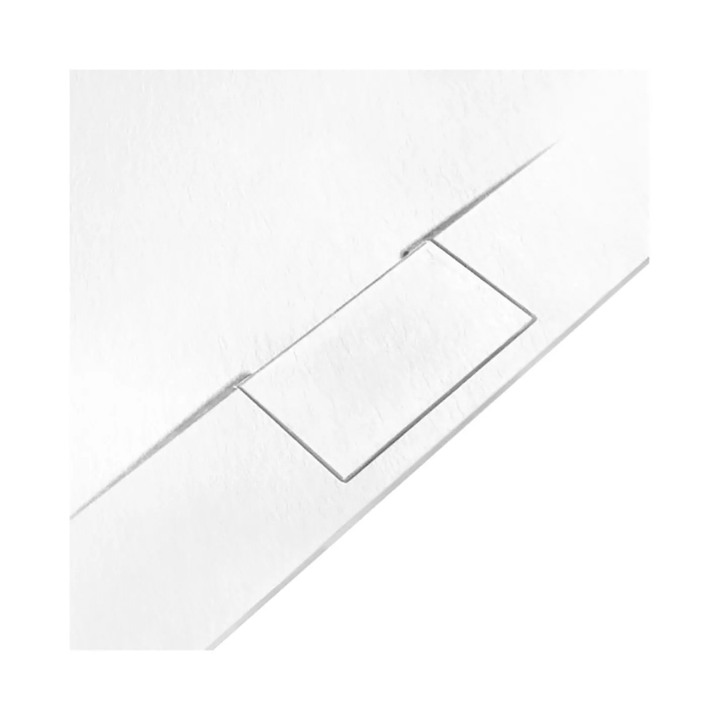 Душевой поддон Rea BAZALT 90x120х3,5 прямоугольный, белый - Фото 2