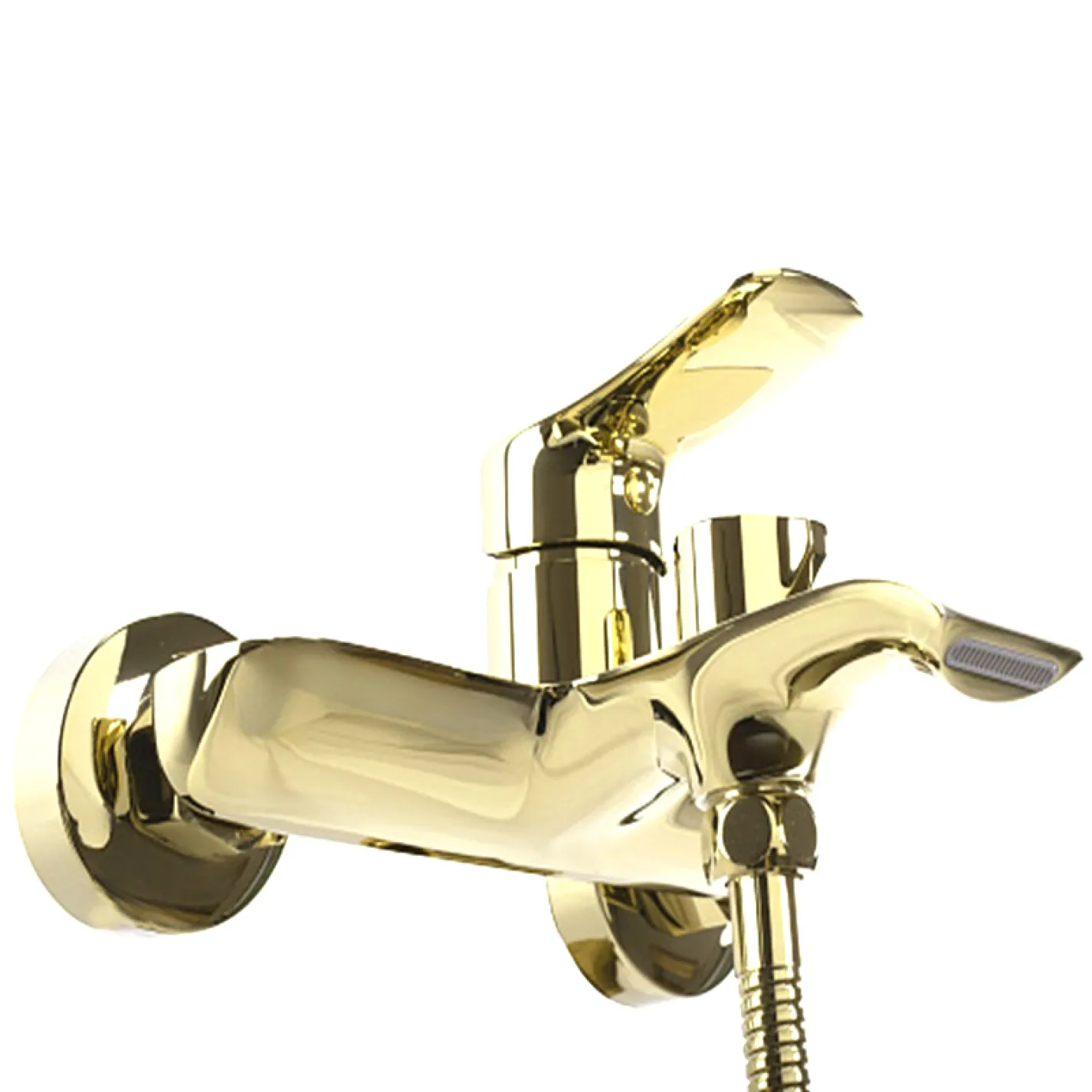 Смеситель для ванны Rea Dart золотой (REA-B5652) - Фото 3