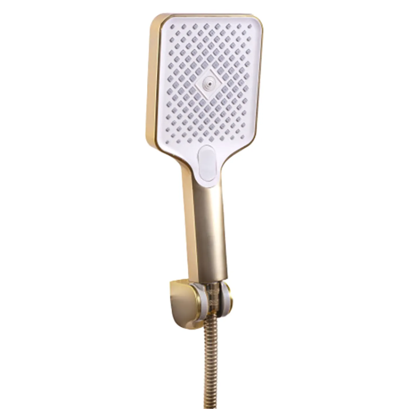 Змішувач для ванни Rea Hass з ручним душем, матове золото (REA-B7100) - Фото 2