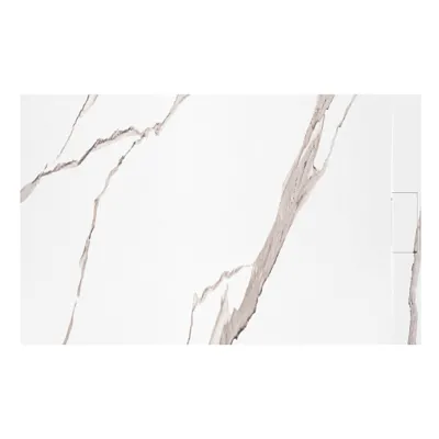 Душовий піддон Rea Bazalt Carrara 90x120, білий (REA-K7001)