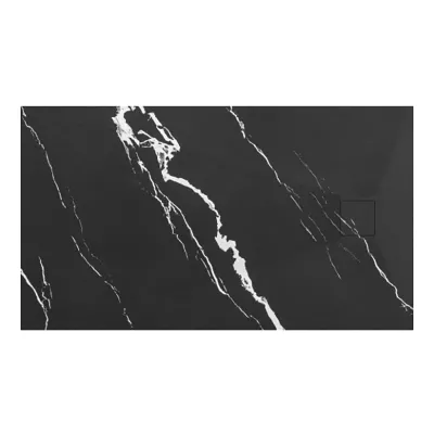 Душевой поддон Rea Magnum Carrara 90x120, черный (REA-K7009)