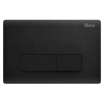 Кнопка змиву для инсталляции Rea H черная (REA-E0111)