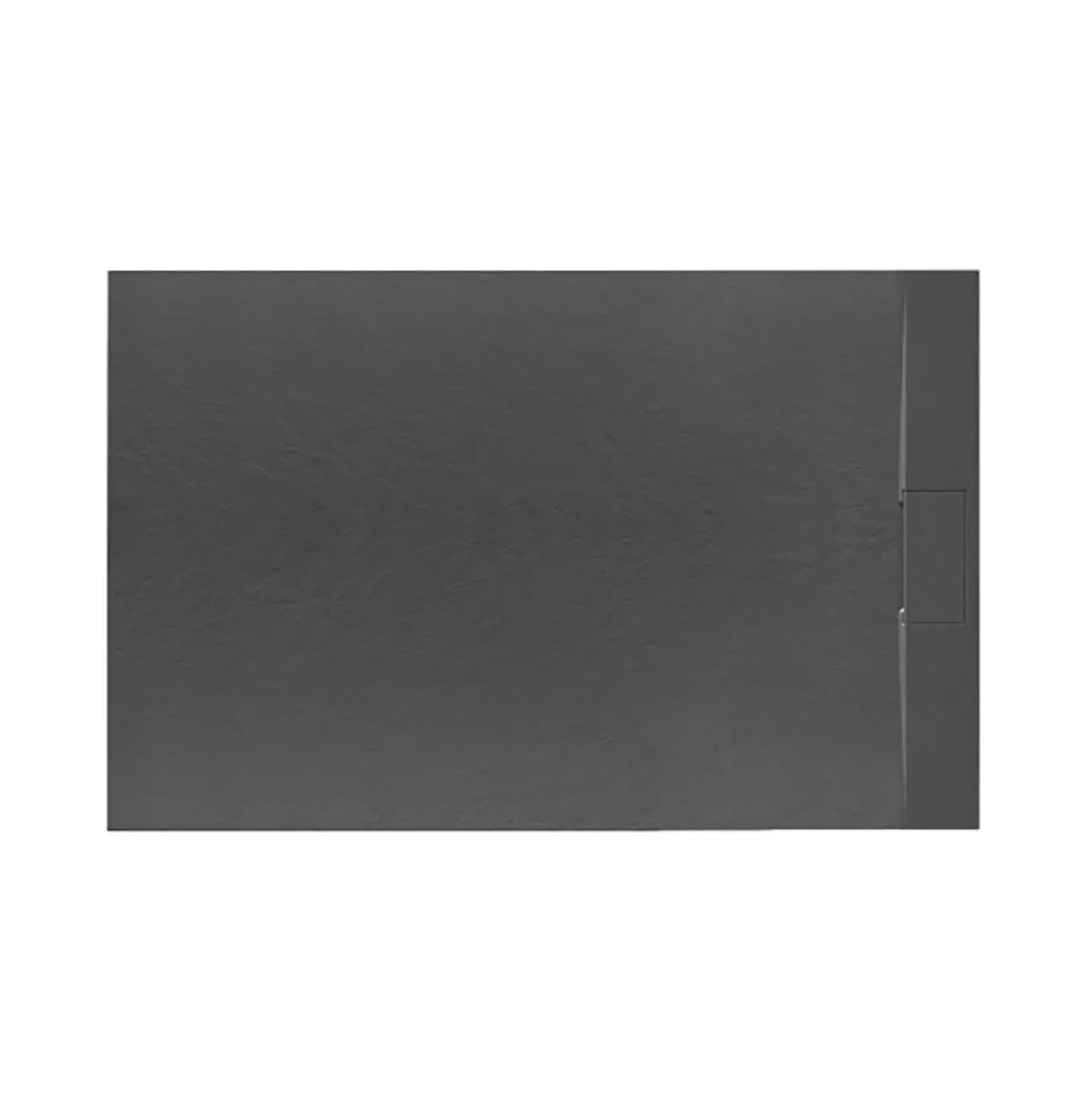 Душовий піддон Rea BAZALT 90x120х2,5 чорний- Фото 1