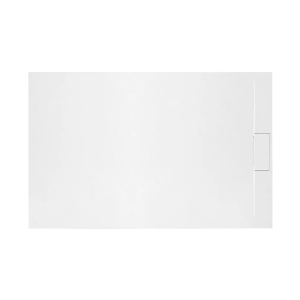 Душевой поддон Rea BAZALT 90x120х2,5 прямоугольный, белый- Фото 1