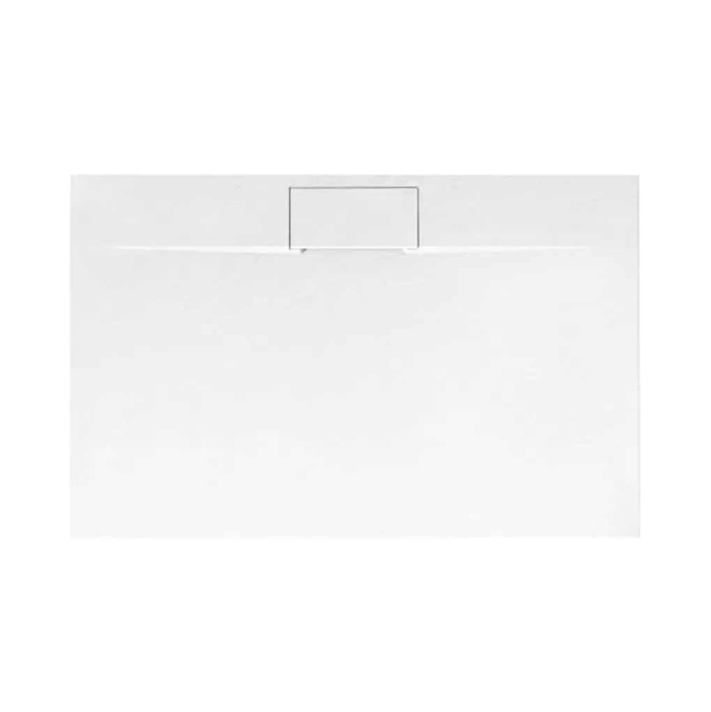 Душовий піддон Rea BAZALT 90x120х3,5 прямокутний, білий- Фото 1