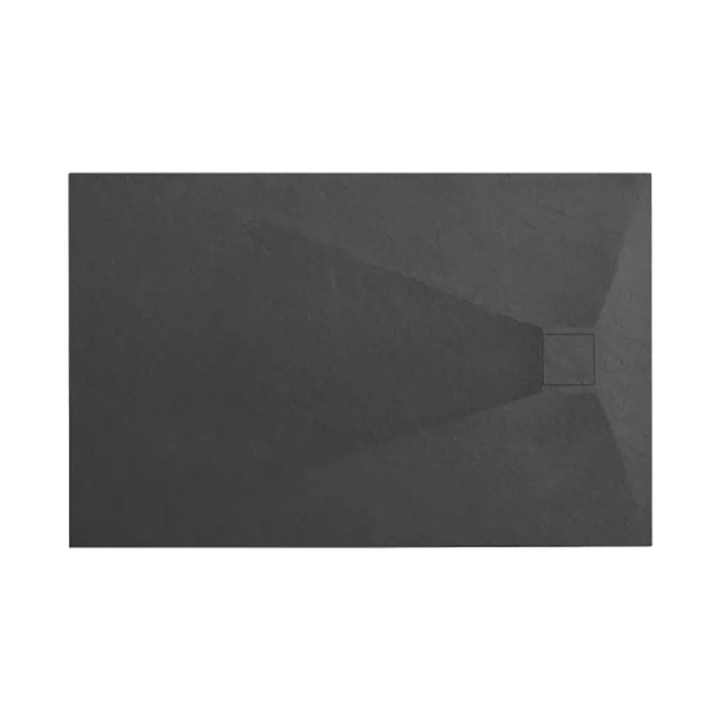 Душовий піддон Rea MAGNUM 90x120х2,5 прямокутний, чорний- Фото 1