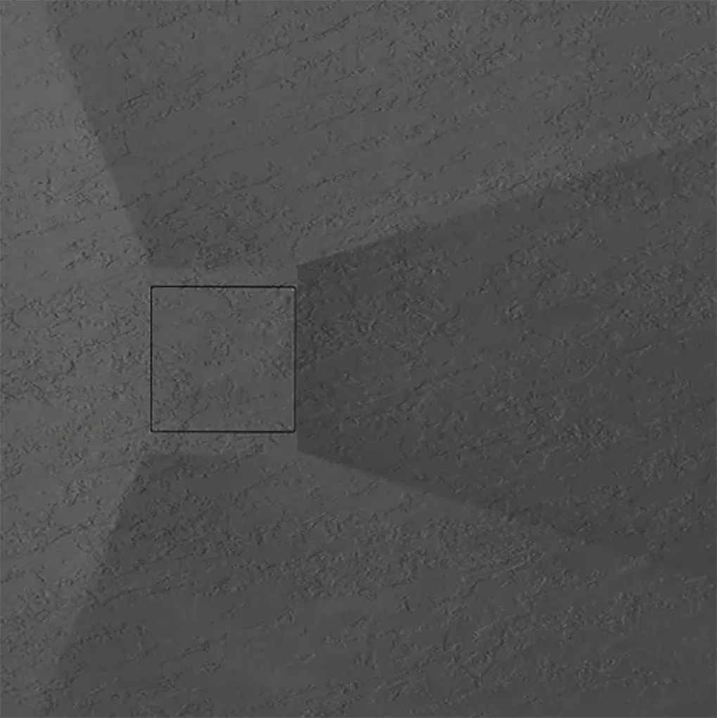 Душовий піддон Rea MAGNUM 90x120х2,5 прямокутний, чорний- Фото 2