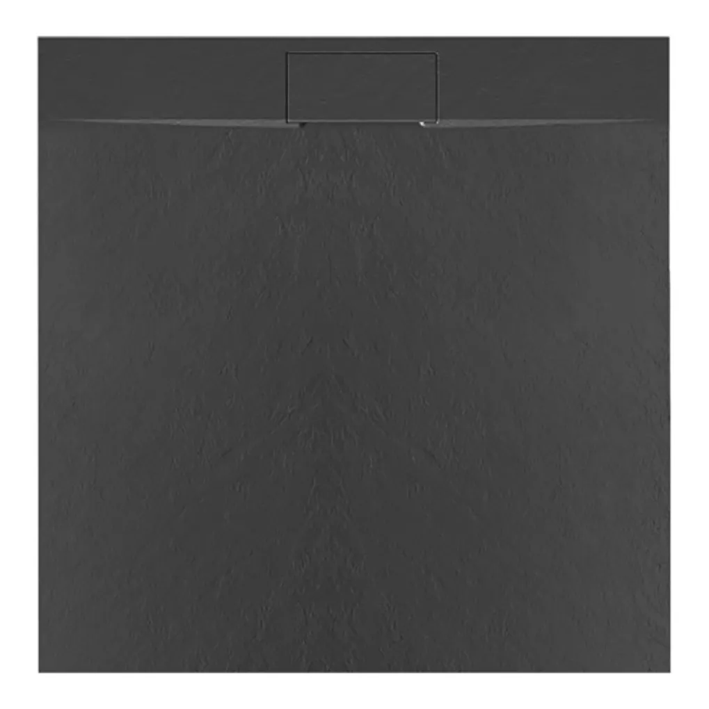 Душевой поддон Rea Bazalt 90x90, черный (REA-K3307)- Фото 1