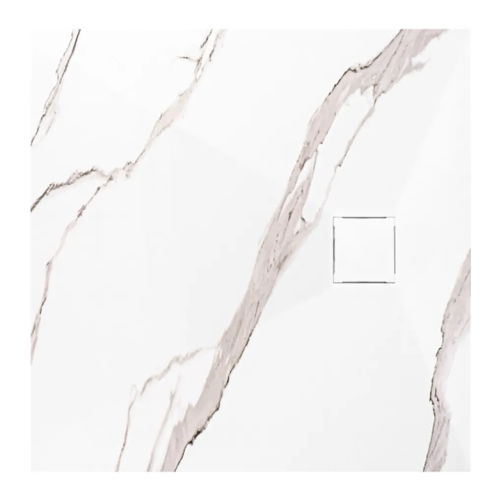 Душевой поддон Rea Magnum Carrara 90x90, белый (REA-K7005)- Фото 1