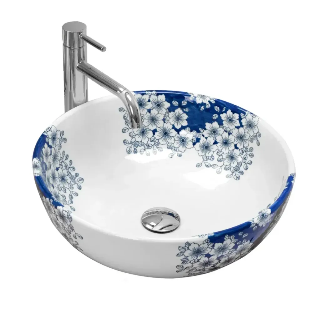 Раковина накладна Rea Fiori White білий (REA-U6520)- Фото 1