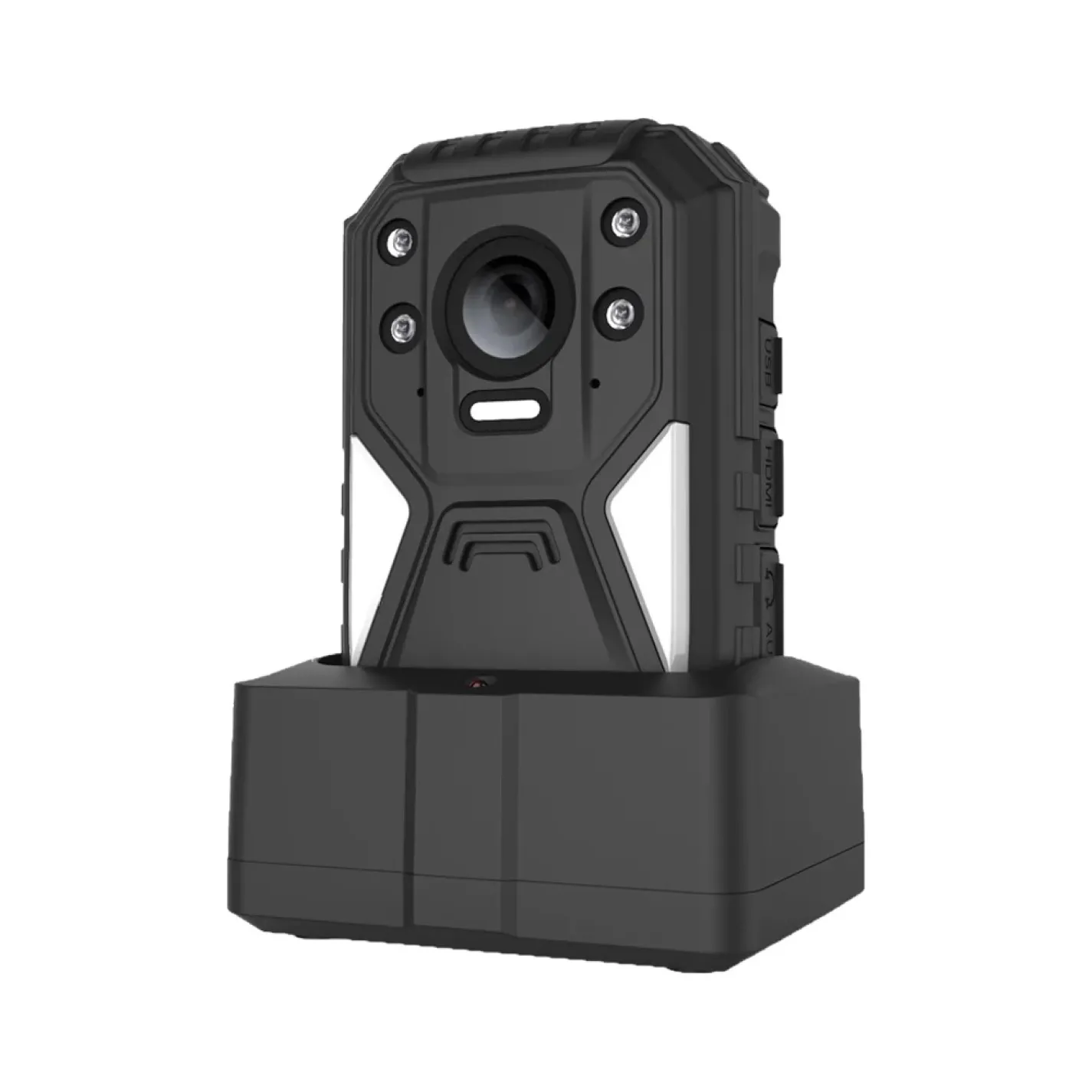 Нагрудний відеореєстратор Recoda M505B-WG 2K(4Mp) 128GB GPS WI-FI (75-00215) - Фото 1