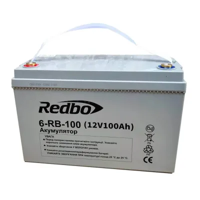 Акумулятор Redbo 6-RB-100 12V 100Ah
