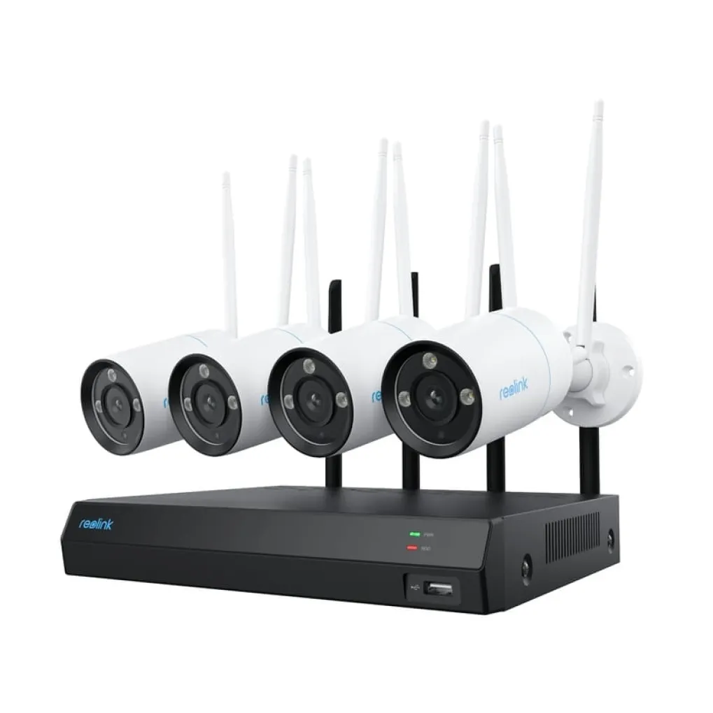 Комплект видеонаблюдения на 4 камеры Reolink NVS12-8MB4W- Фото 1