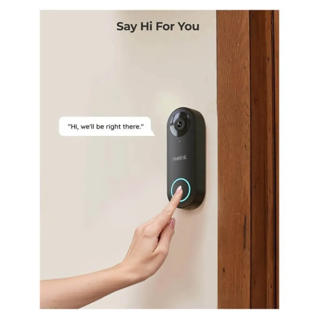 Видеозвонок Reolink Video Doorbell PoE- Фото 3