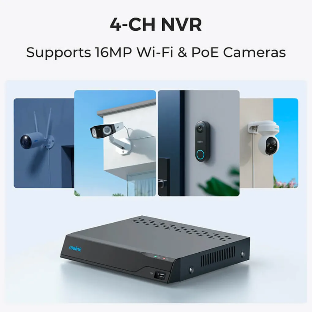 Видеорегистратор Reolink NVS4- Фото 4