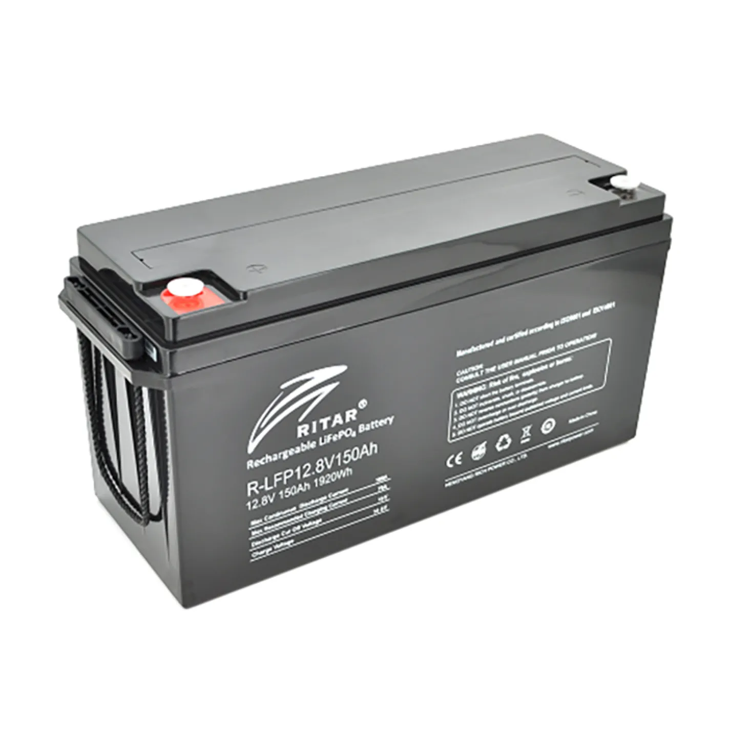 Акумуляторна батарея Ritar LiFePO4 12,8V 150Ah - Фото 1