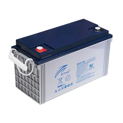 Аккумуляторная батарея Ritar DG12-120 Gel, 12V 120Ah, Gray Case