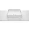 Раковина накладная Roca Inspira Square 500x370 белый с декоративной крышкой- Фото 2