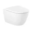 Унитаз подвесной Roca Ona Vortex с крышкой soft-close (A34668C000+A801E12002)- Фото 1
