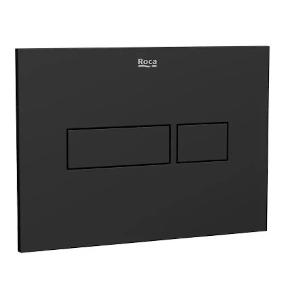 Инсталляция для унитаза Roca Duplo Nova с прямоугольной кнопкой Duplo Nova Black matt (A89P320020)- Фото 2