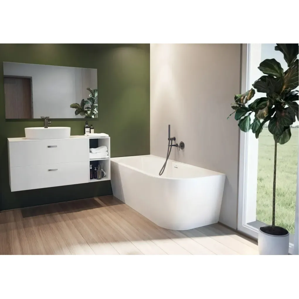 Тумба підвісна Roca Victoria Basic 70.5 см без умивальника білий глянець (A856682806)- Фото 4