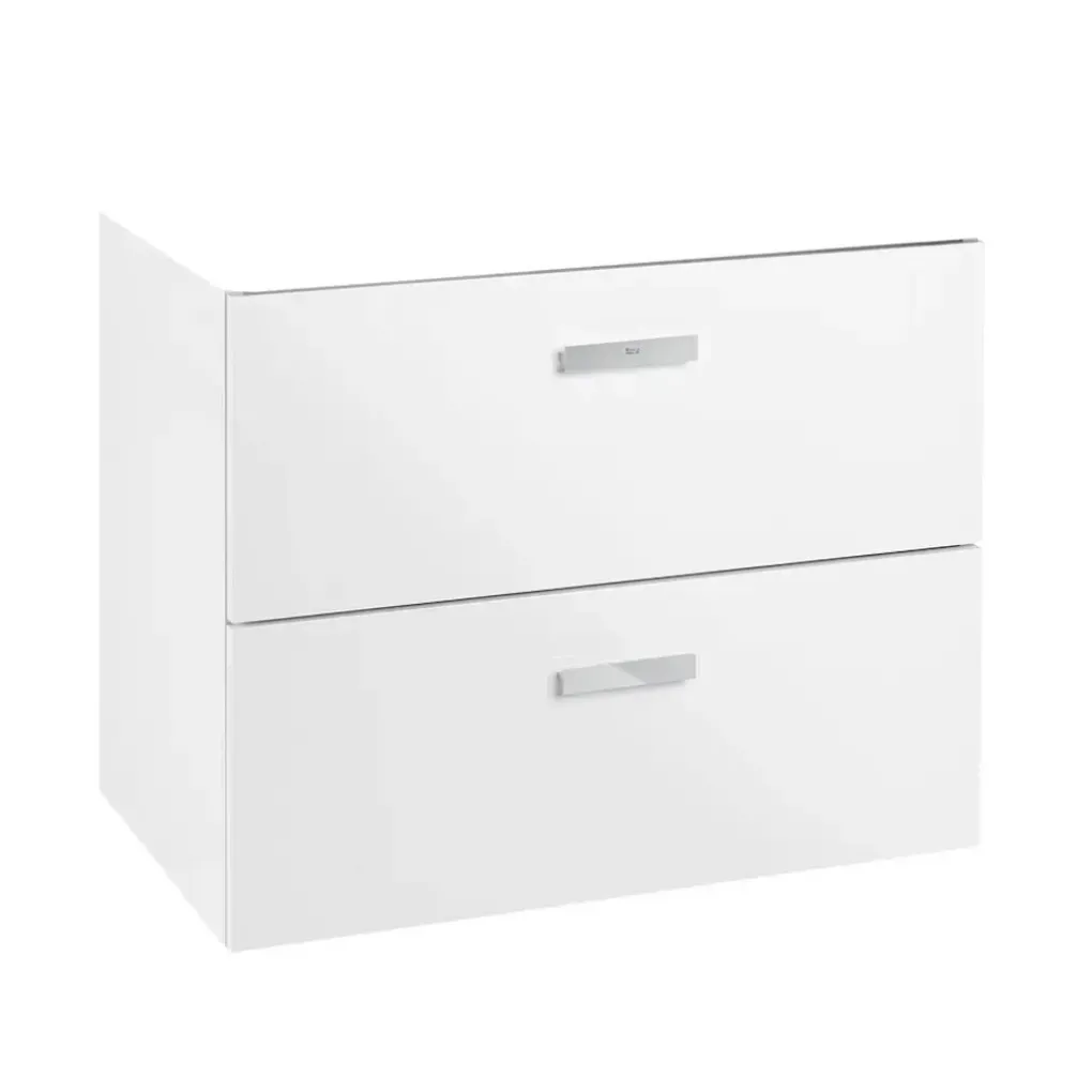 Тумба підвісна Roca Victoria Basic 70.5 см без умивальника білий глянець (A856682806)- Фото 1