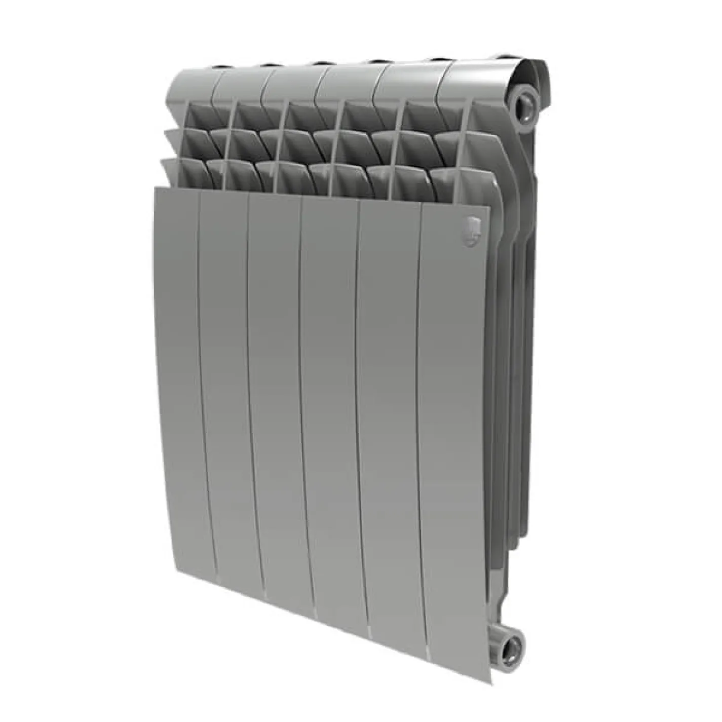 Радиатор Royal Thermo BiLiner 500/87 Silver Satin 10 секций (НС-1170754) - Фото 1