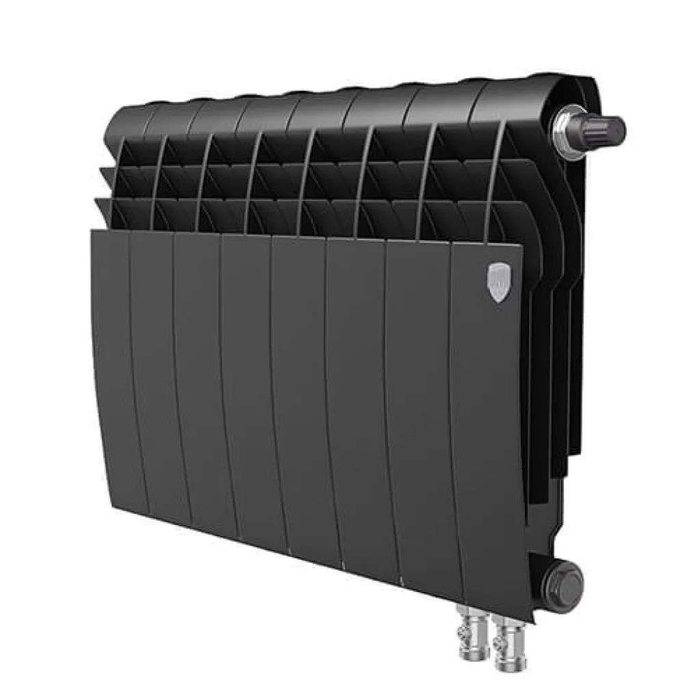 Радиатор Royal Thermo BiLiner 350/83 VD Noir Sable 10 секций (НС-1346256)- Фото 1