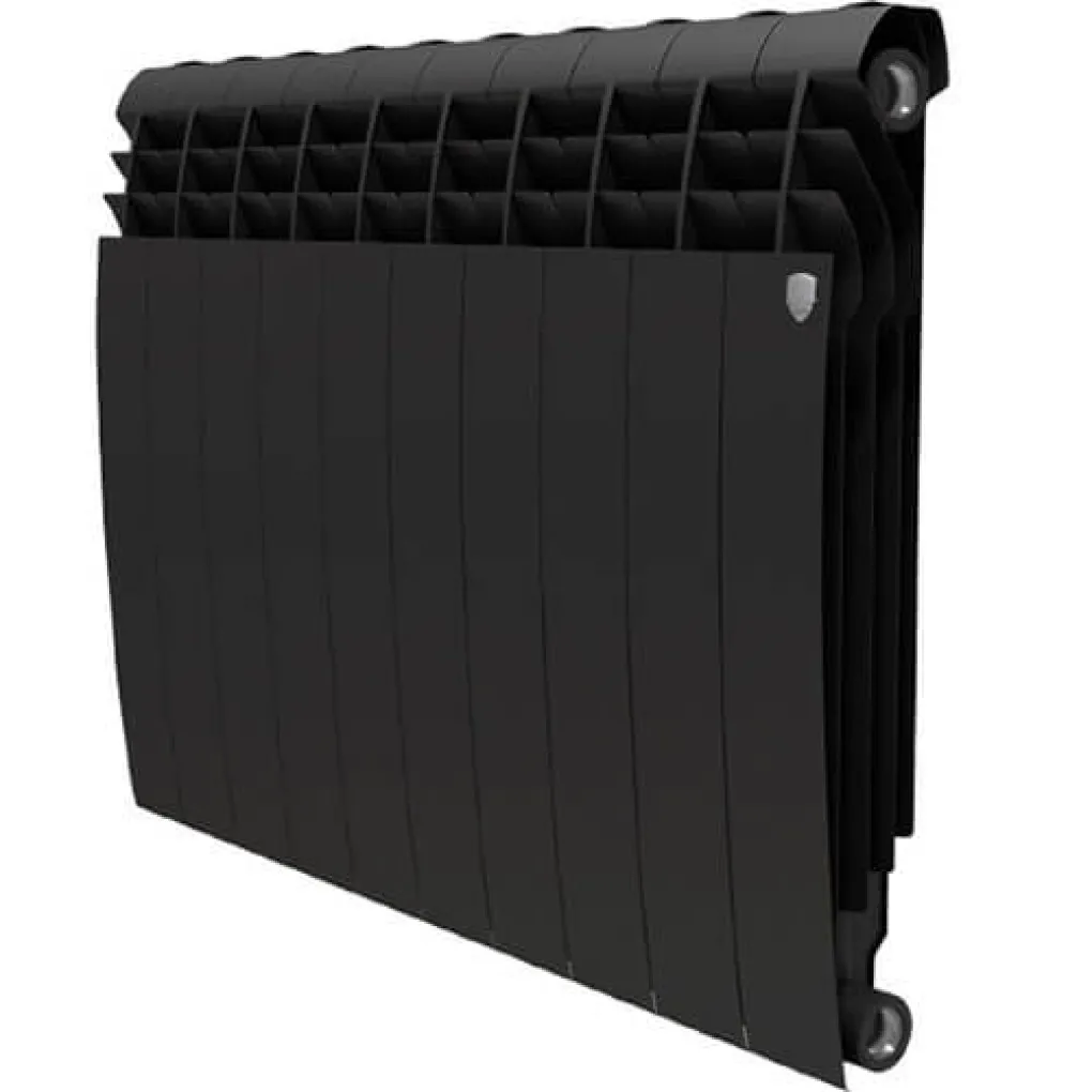 Радиатор Royal Thermo BiLiner 500/87 Noir Sable 8 секций (НС-1175298)- Фото 1