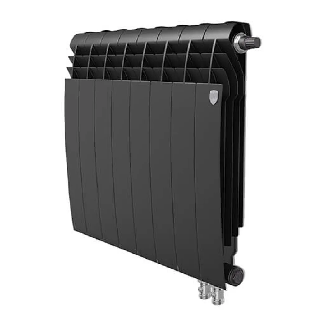 Радиатор Royal Thermo BiLiner 500/87 VD Noir Sable 8 секций (НС-1346229)- Фото 1