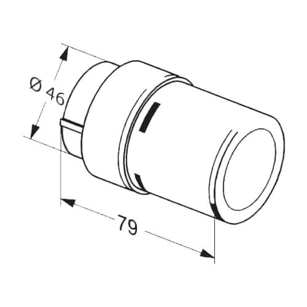 Термоголовка жидкостная Royal Thermo Design Click белый- Фото 4