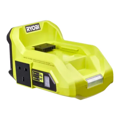 Інвертор напруги акумуляторний Ryobi RY36BI300A-0, 36В MAX POWER, 220В, 300Вт, без АКБ