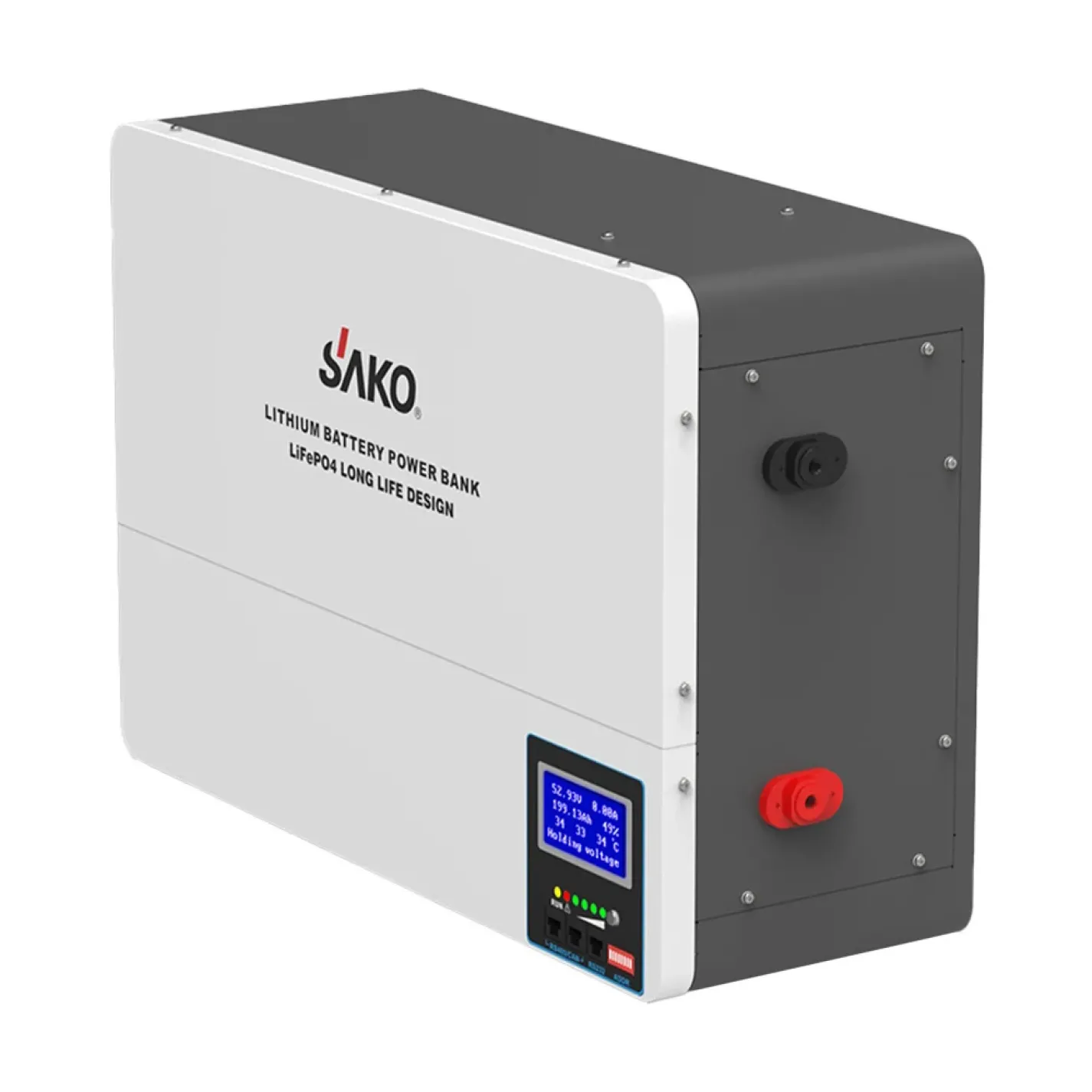 Аккумуляторная батарея Sako SK-51.2V100Ah Li-Wall series 51.2V 100Ah 5120 Вт/ч (42-00156) - Фото 2