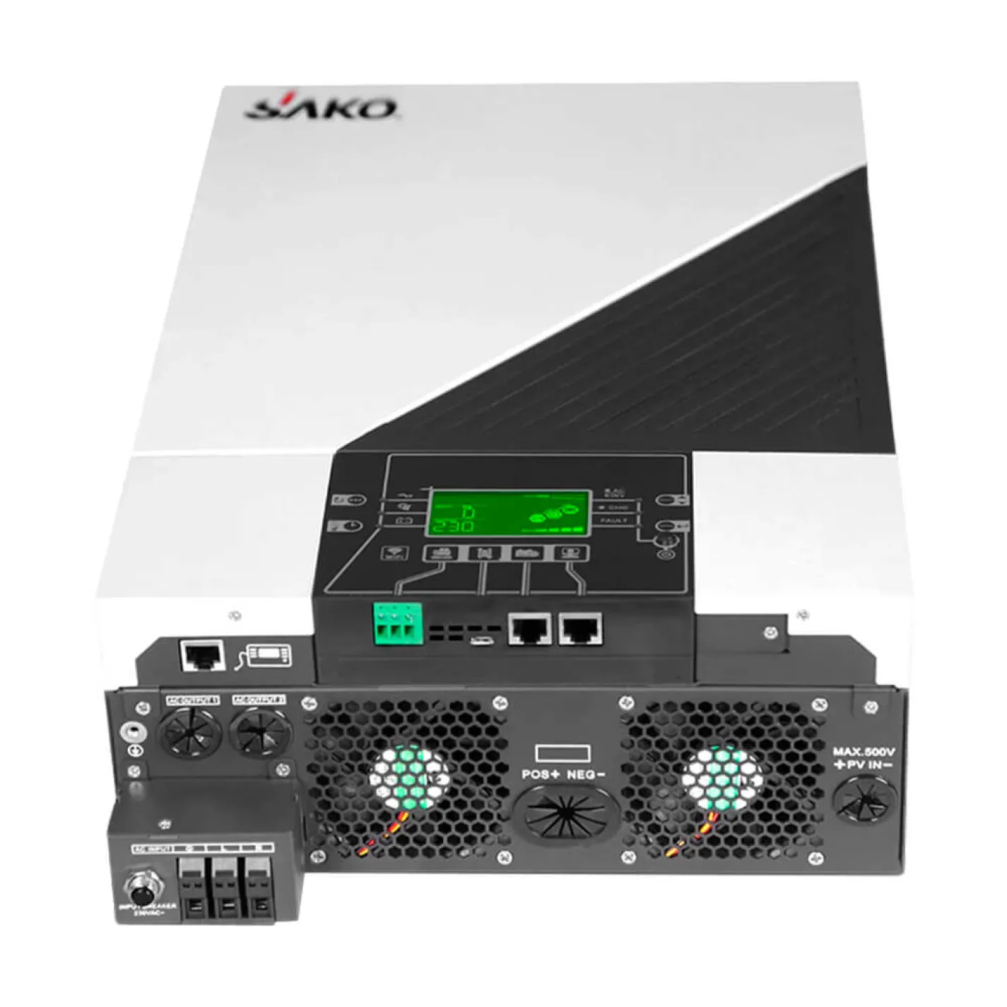 Автономный инвертор для солнечных панелей Sako Sunon IV 6.2KW/48V +120A MPPT, Off grid (42-00159) - Фото 1