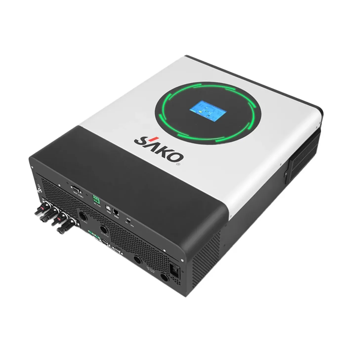 Комплект резервного живлення Sako: гібридний інвертор 11kW SUNPOLO-11K 48V+150A MPPT S2 та 2 акумуляторні батареї 51.2В 5120Втг Li-Wall series LiFePo4 (42-00168-42-00156) - Фото 3