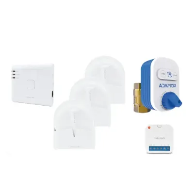 Комплект захисту від протікання на 3 точки Salus SKIT-3 ZigBee (615302612)