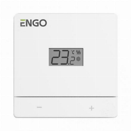 Проводной суточный термостат Engo EASY230W 230В белый (932332982)