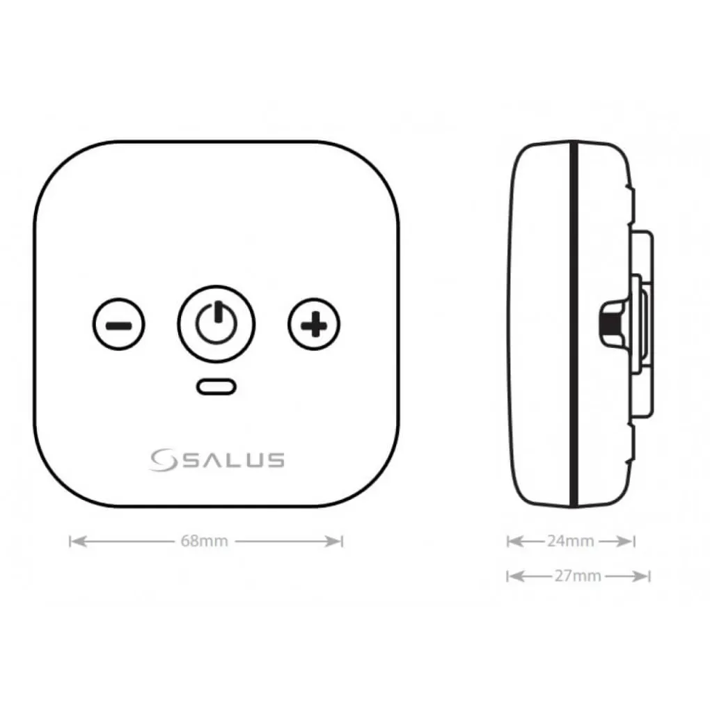 Инфракрасный контроллер кондиционера Salus SIR600 ZigBee (615171389)- Фото 2