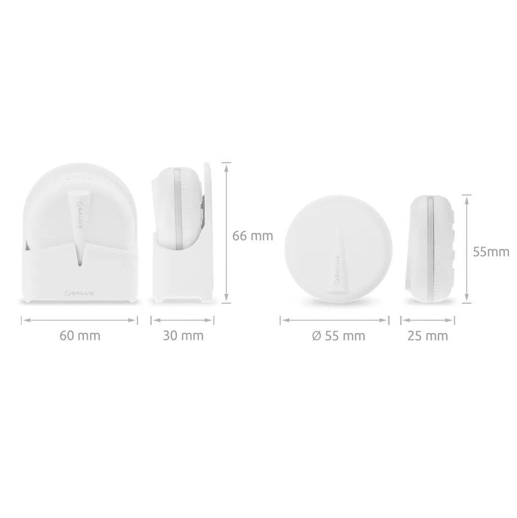 Комплект защиты от протечки на 2 точки Salus SKIT-2 ZigBee (615302613)- Фото 3