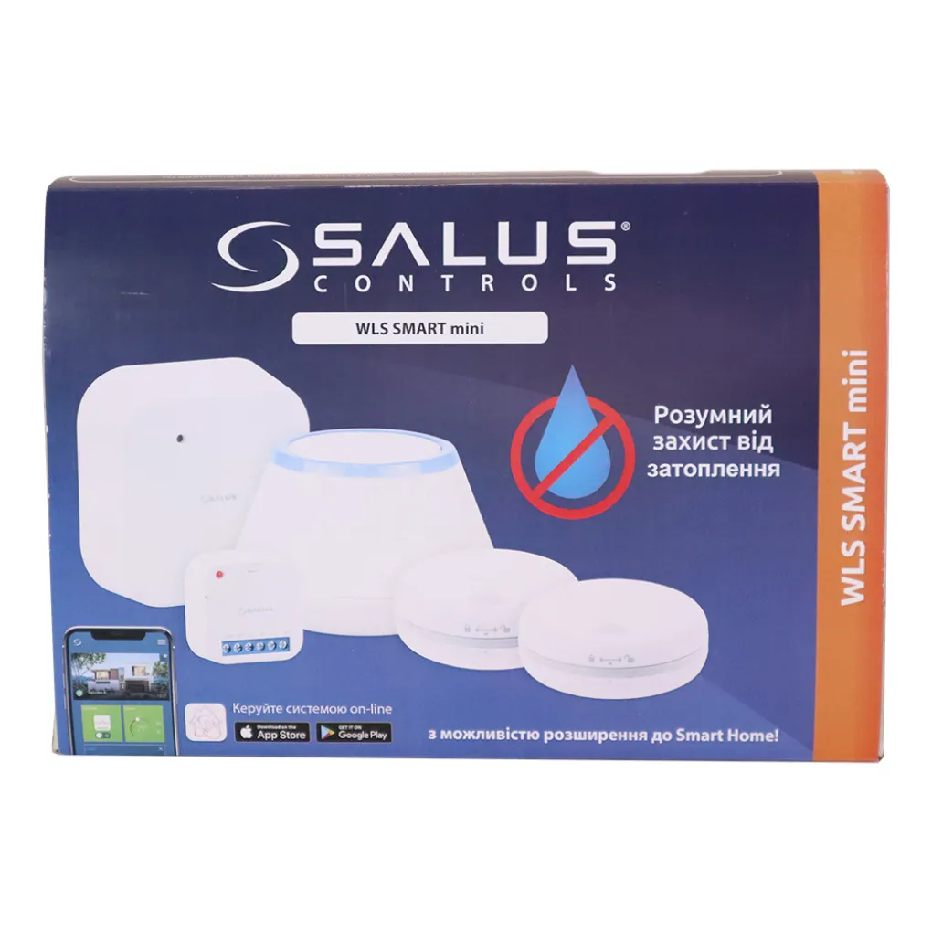 Комплект защиты от протечек на две точки Salus WLS Smart MINI- Фото 9