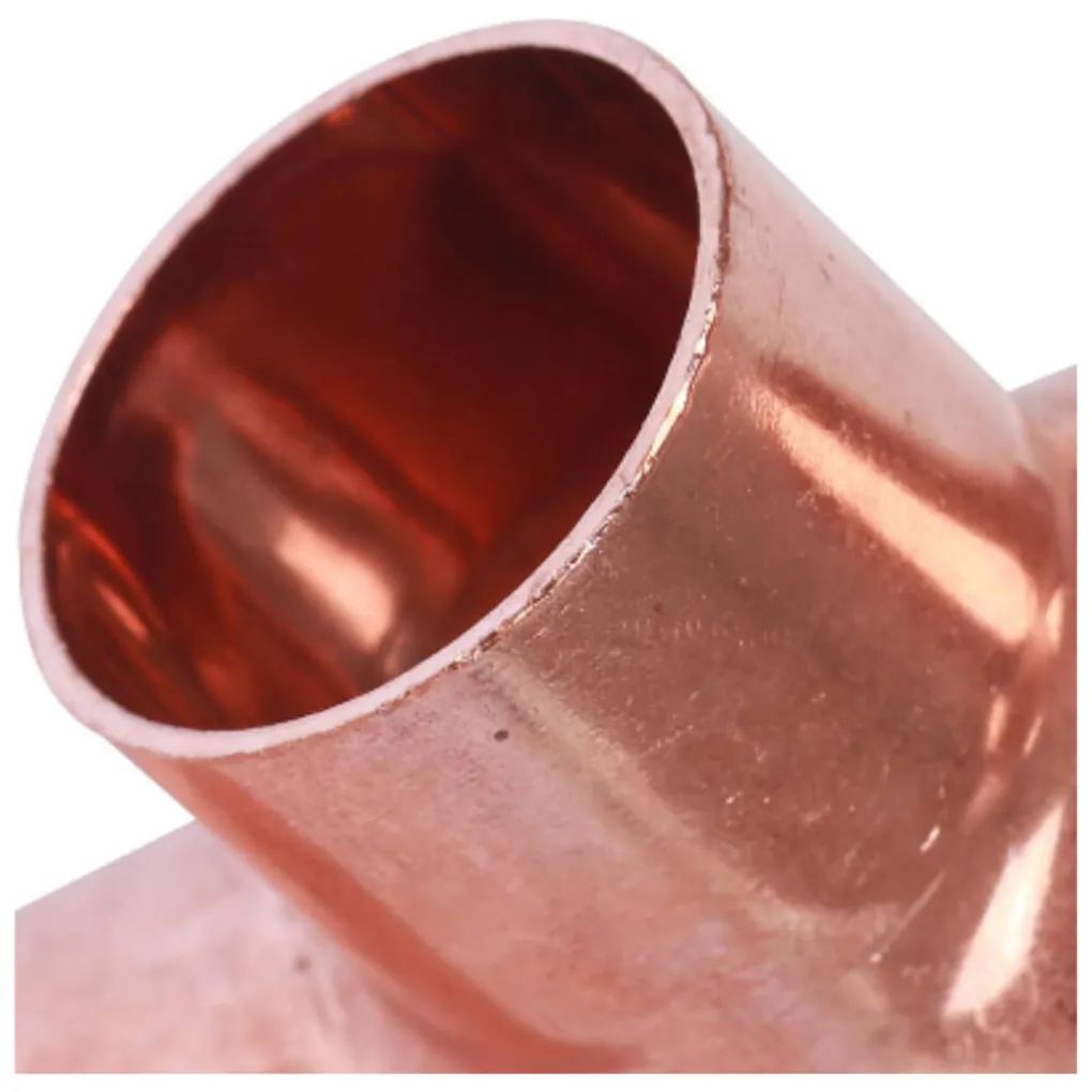Редукционный тройник медный Sanha 88.9х35х88.9 (95130r)- Фото 4