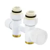 Комплект термостатический Schlosser Duo-plex Mini прямой GZ 1/2x15mm Cu + Mini M30x1,5 + комплект трубок с двойной розеткой (606200055)- Фото 2