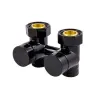 Узел подключения прямой Schlosser GZ 3/4xM 22х1,5 черный (601000018.RAL90051)- Фото 1