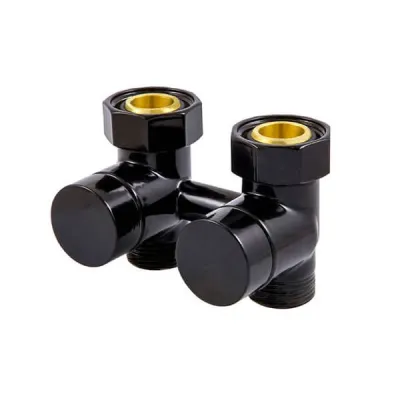 Узел подключения прямой Schlosser GZ 3/4xM 22х1,5 черный (601000018.RAL90051)