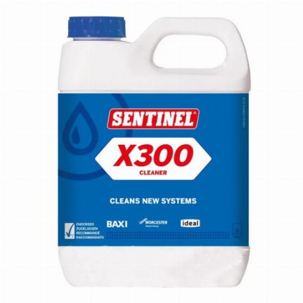 Жидкость Sentinel X300 для очистки новых систем отопления после монтажа