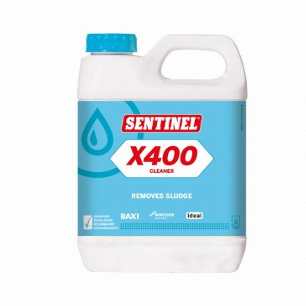 Жидкость Sentinel X400 для очистки систем отопления в циркуляционном режиме