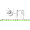 Канальный вентилятор Soler&Palau TD-6000/400 TRIF (5211935000)- Фото 3