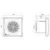 Витяжний вентилятор Soler&Palau Silent-100 CHZ Design Ecowatt (5210610100)- Фото 4