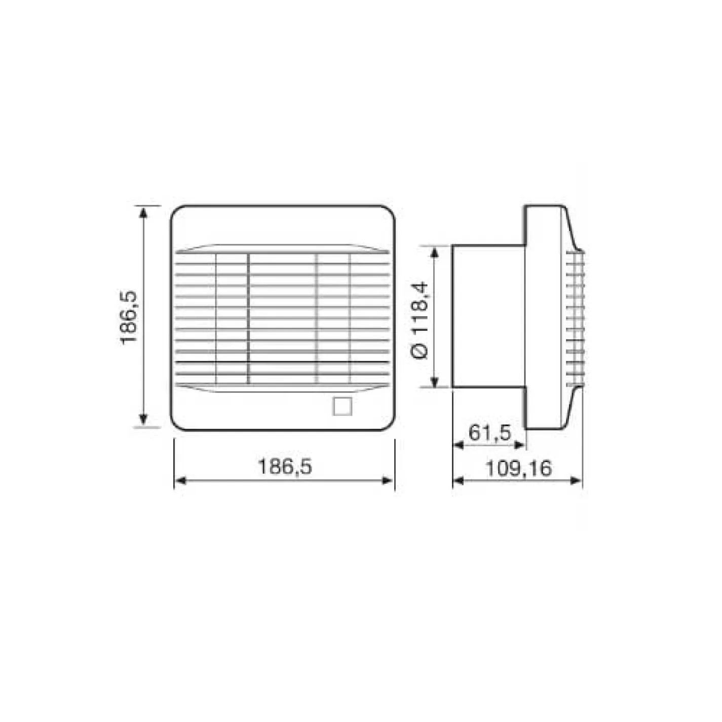 Вытяжной вентилятор Soler&Palau EDM-200 C (5211552400) - Фото 3