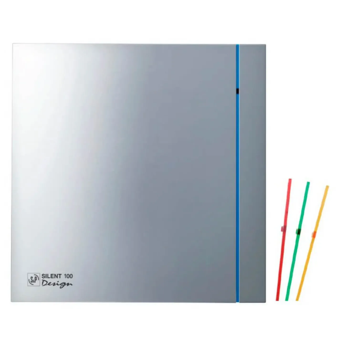 Вытяжной вентилятор Soler&Palau Silent-100 CRZ Silver Design 3C (5210603500) - Фото 1